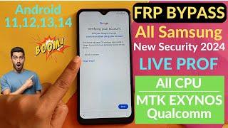 Samsung Frp Bypass 2024 | Android 12/13/14 | New Security 2024 | Factory Reset Protection Bypass