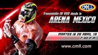 LUCHA LIBRE MARTES DE NUEVOS VALORES EN LA ARENA MEXICO 16 DE ABRIL DE  2019 FUNCION COMPLETA