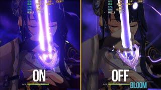 GENSHIN IMPACT 4.0 GRAPHIC SETTING COMPARISON