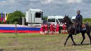 Конный переход Терского казачьего войска