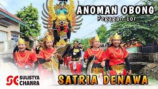 ANOMAN OBONG‼️singa dangdut SATRIA DENAWA - Jaranan - show di pegagan Lor