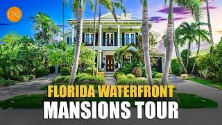 Inside Florida’s Luxury Waterfront Mega Mansions | Millionaire Home Tour