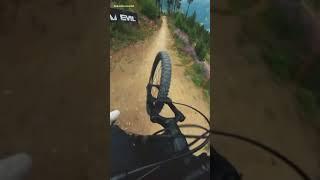 The  Craziest Mountain Bike ride Ever #shorts #short #youtube