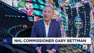 NHL Commissioner Gary Bettman talks Las Vegas Sphere draft, sports betting and sports streaming