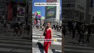 Famous crossing in the  JAPAN  #travel #travelcouple SHIBUYA