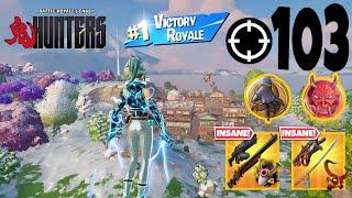 103 Elimination Solo Vs Squads "Zero Build" Gameplay Wins (Fortnite Chapter 6 Season 1 PC Keyboard)