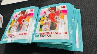 Komplette Topps Bundesliga Sticker Display Box 2024/25