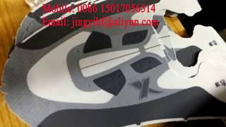 No sew process for making tpu sport shoes upper  TPU 無車縫鞋面焊接机