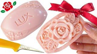 SOAP CARVING | FRAMED ROSES | Tutorial | Satisfying | Stop Motion | Soap Cutting| Soap Craft |