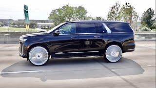 COREYSSG PUT 30 INCH RIMS ON A 2022 ESCALADE...