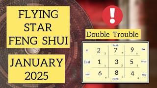 JANUARY 2025 ⭐️ FLYING STAR FENG SHUI FORECAST ⭐️