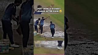 IPL vs PSL after rain  #cricket #shorts