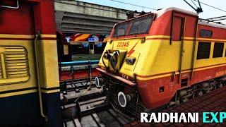 RAJDHANI EXPRESS Loco Coupling At Secunderabad || OLD ICF RAJDHANI Journey