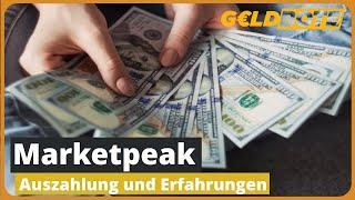 Marketpeak – Auszahlung und Erfahrungen 