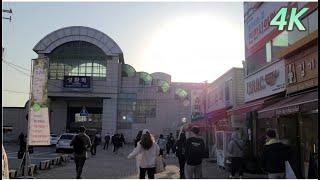 [4K] My Liberation Notes Filming Location : Walking around Seonghwan Station, Cheonan, South Korea