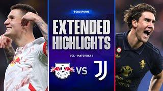 RB Leipzig vs. Juventus: Extended Highlights | UCL League Phase MD 2 | CBS Sports Golazo