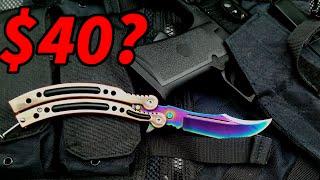 Real CS:GO butterfly Fade for $40?? [First Look +Unboxing]