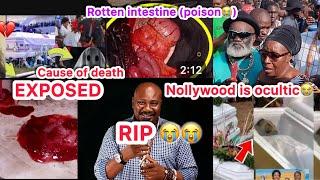 R.!. P Evil rains️Nollywood in agony as cause of Sam dede’s death EXPOSEDCharms