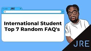 Top 7 Random FAQ's from International Students | Job Ready English