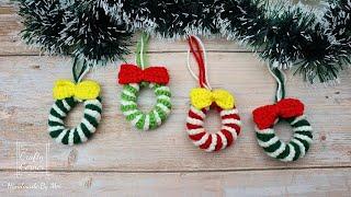 Easy Crochet Christmas Ornament Tutorial