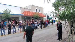 Counter Black Lives Matter protest in Brooksville Florida