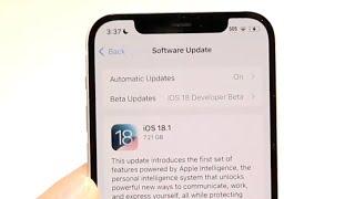 The iPhone 12 Is INSANE On iOS 18.1!