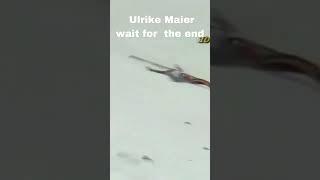 Ulrike Maier #crash #snow #sad #shortsvideo #life #shortvideo  #skills #skill