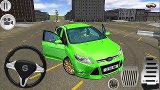 Ford Focus (Yeşil) Araba Sürüş Simülatörü // Focus3 Driving Simulator #3 Android Gameplay FHD