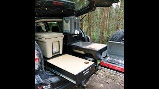 A closer look at the Pantry and Overlander Kit