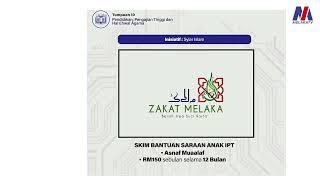 ASNAF MUALAF TERIMA BANTUAN IPT 12 BULAN