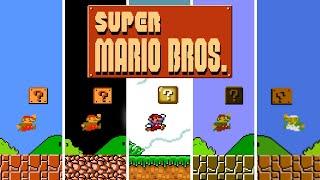 Super Mario Bros.  Versions Comparison (Feat. SMB 35)  NES, FDS, Arcade, SNES, GBC, GBA and more