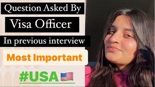 Top Most Visa Interview Questions for USA  | F1 Visa Interview