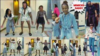 Flavour N'abania Teach His Daughters How To DANCE Like Him As His Child MIMICKS Her Dad! #flavour