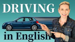 How to talk about driving in English like an American | Driving-related vocabulary