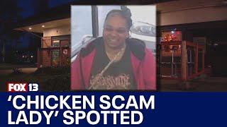 'Chicken Scam Lady' spotted in Tacoma, accused of striking again in Auburn, Kent | FOX 13 Seattle