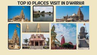 Dwarka Top 10 Tourist Places In Marathi | Dwarka Nageshwar Yatra 2024 | Dwarka Tourism | Gujarat