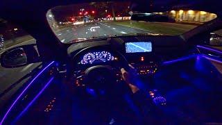 BMW X3M Competition | NIGHT DRIVE POV | AMBIENT LIGHTING by AutoTopNL