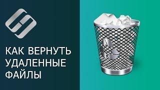 Восстановление файлов после очистки Корзины Windows или удаленных с помощью «Shift» + «Del» ️