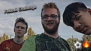 Fußball Challenge mit ein paar Jungs️ JulienTV