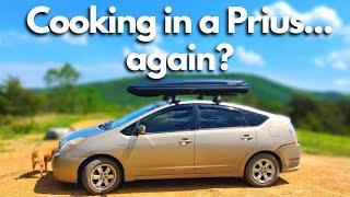 How I Cook While I LIVE in my Prius! (I got ALL new cooking gear)