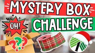 MagicalChristmas Home Decor DIYS & Crafts on a Cheap Budget! Dollar Tree Mystery Box Challenge