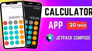 How to make a Calculator in Android |  Jetpack Compose 2024