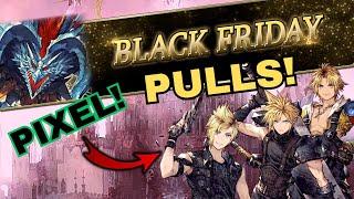 WOTV | Black Friday pulls! | also Pixel! | War of the Visions Final Fantasy Brave Exvius
