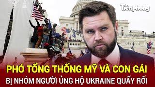 Tin thế giới 9/3: Phó Tổng thống Mỹ và con gái bị nhóm người ủng hộ Ukraine quấy rối