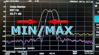 Measuring FM Deviation using the MIN/MAX Method (030b)