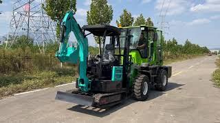 China TOSH TAF35 3.5 Ton Off Road 4x4 All Rough Terrain Forklift Truck