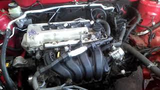 HOW TO REMOVE AN ENGINE TOYOTA VVTI