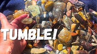 ROCK Tumbling MAGIC: The Fabulous Beauty of Polished Rocks