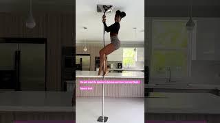 How to climb the pole | pole dancing tutorial for beginners #poledance #poledancing #fit2flaunt