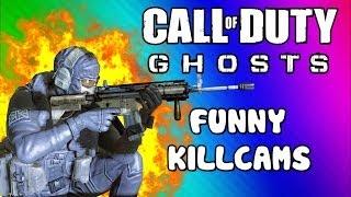 COD Ghosts Funny Killcams - Gas Station Kill, Body Launch, LMG Spray, No Scope (Trolling / Funtage)